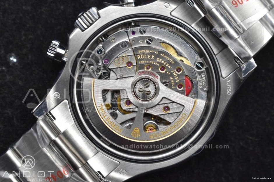 Best Classic V Edition 1:1 QF 794 Black Dial on 126509 Bracelet Silver Daytona SS SH4131 1115
